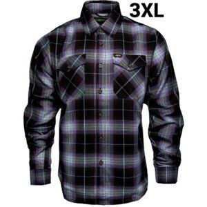 DIXXON Flannel x ANTHRAX -SPREADING THE DISEASE - Collab Flannel -Men's 3XL